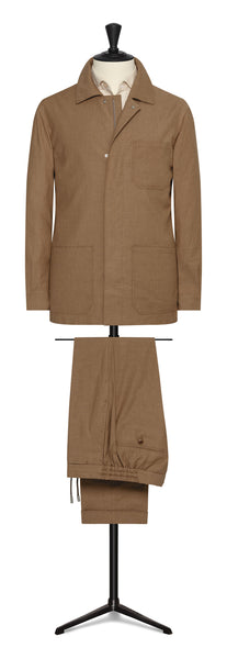 Spring / Summer 23 /  camel stretch cotton-linen