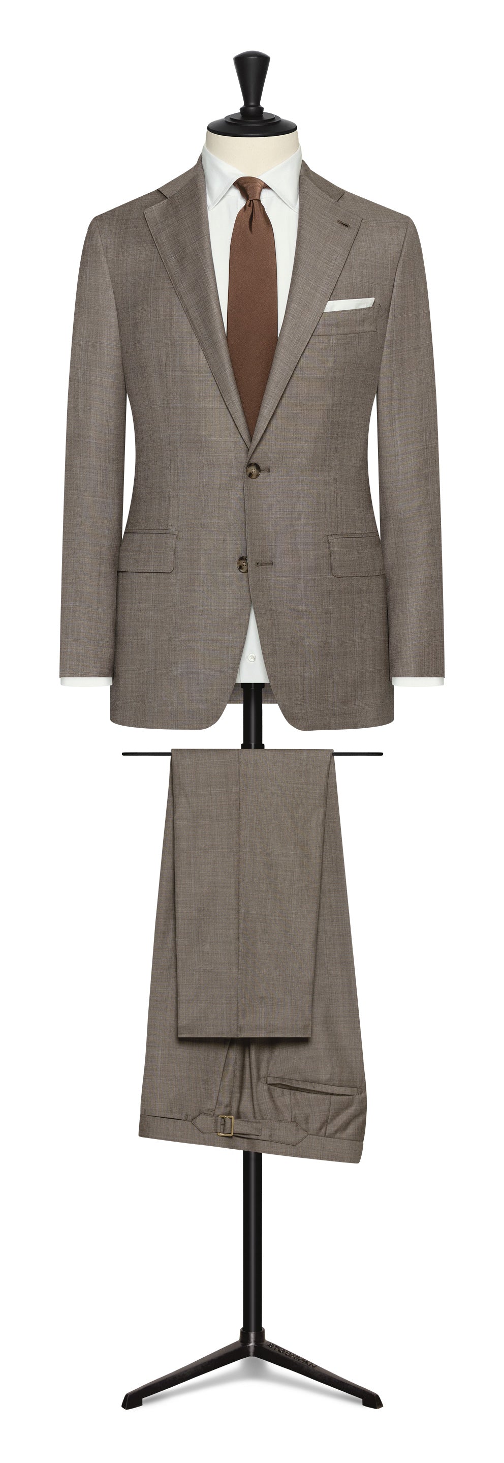 Spring / Summer 23 /  d.greige s150 wool with l.blue check