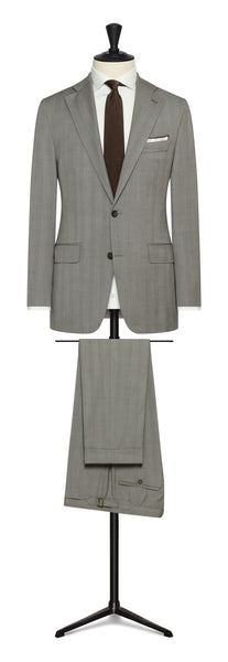 Spring / Summer 23 / l.grey natural bi-stretch s130 wool solaro herringbone