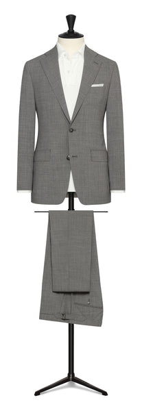 Spring / Summer 23 / stone grey stretch mouliné wool tropical