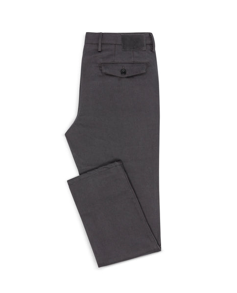 CHINOS - CUSTOM MADE -   grey twill stretch