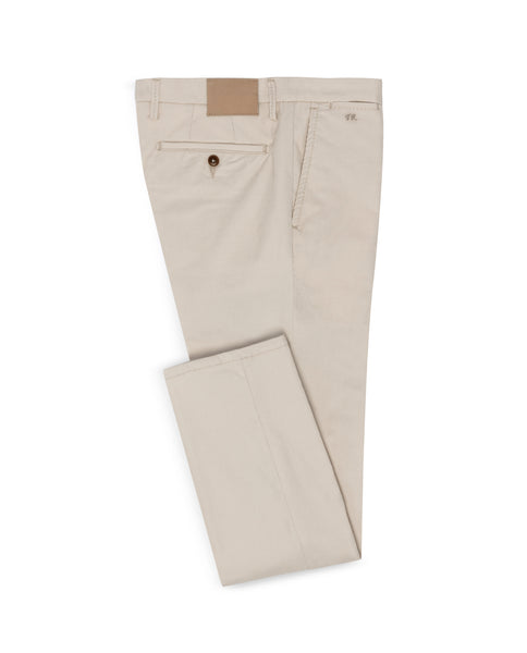 CHINOS - CUSTOM MADE -    light sand corduroy stretch