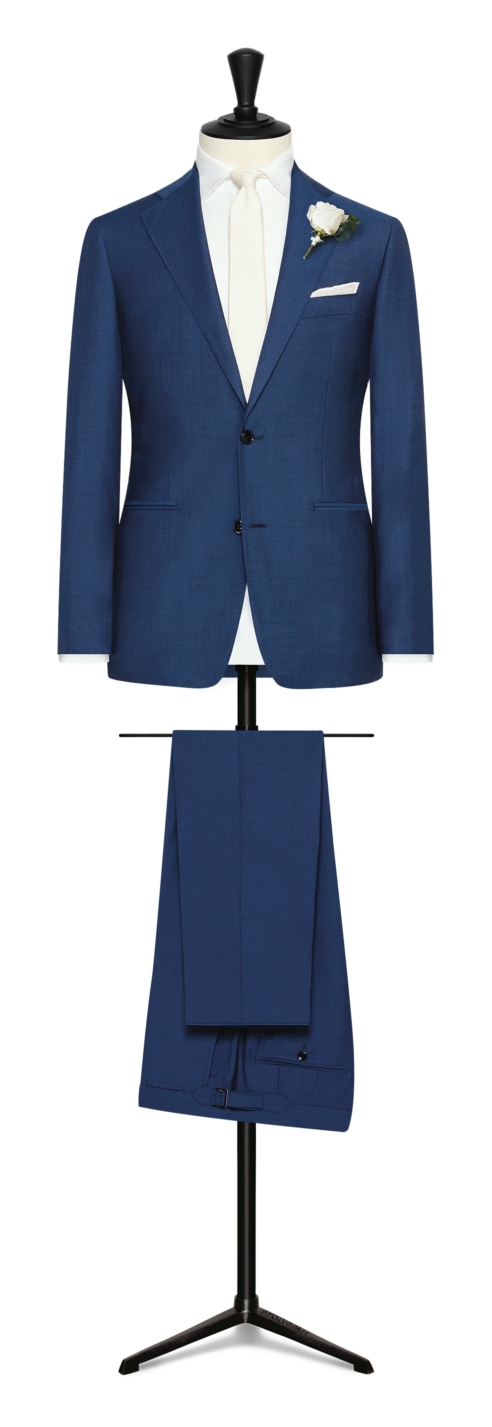 EVENT SUIT -  royal blue solaro s100 wool