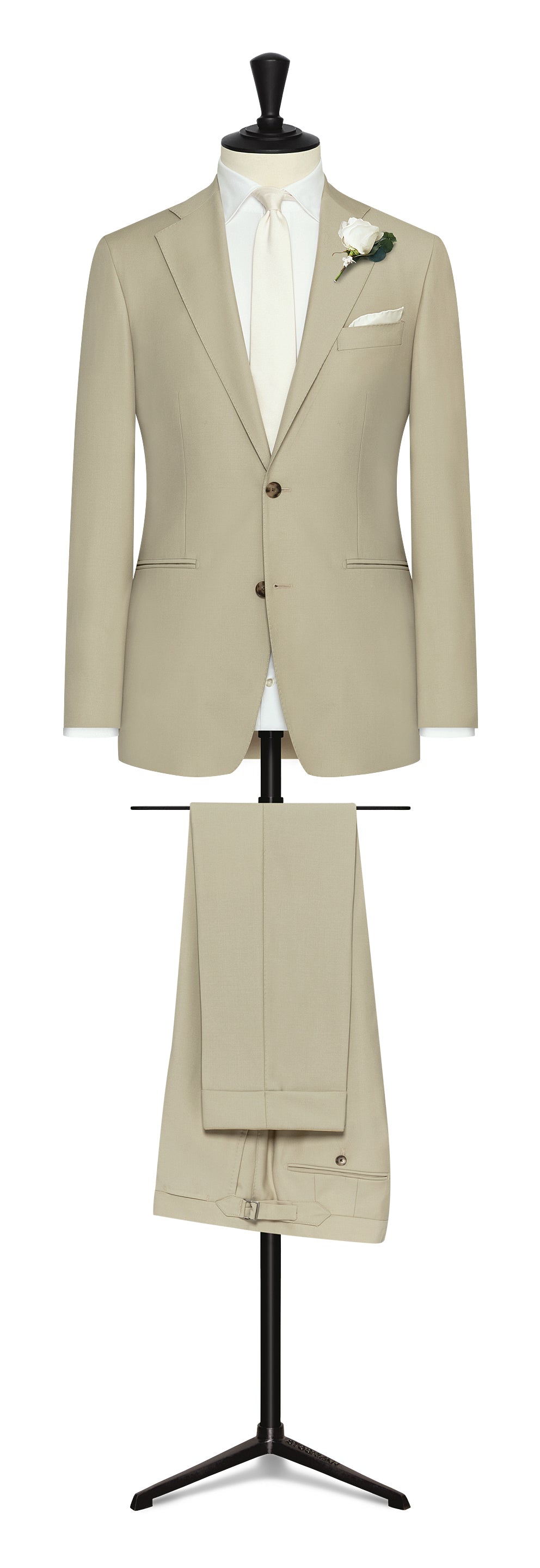 Copy of EVENT SUIT -  sand s100 wool faille